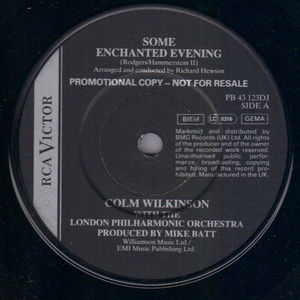 COLM WILKINSON , SOME ENCHANTED EVENING / BRING HIM HOME - PROMO