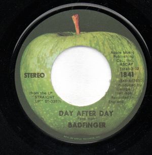 BADFINGER , DAY AFTER DAY / MONEY (looks unplayed)