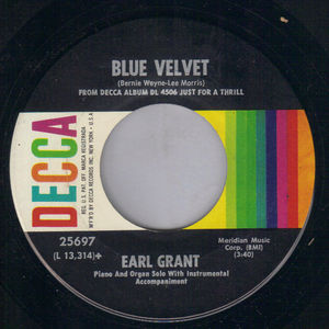 EARL GRANT , BLUE VELVET / THE SWEETEST SOUNDS
