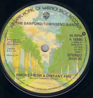 SANFORD TOWNSEND BAND   , SMOKE FROM A DISTANT FIRE / LOU