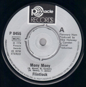 FLINTLOCK, MONY MONY / ONE OF A KIND