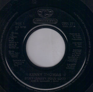 KENNY THOMAS, STAY / WOMANS WORLD