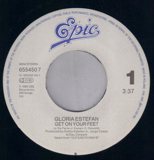 GLORIA ESTEFAN , GET ON YOUR FEET / 123 (LIVE)