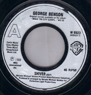 GEORGE BENSON, SHIVER / LOVE IS HERE TONIGHT