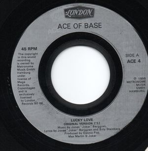ACE OF BASE, LUCKY LOVE / ACOUSTIC VERSION 