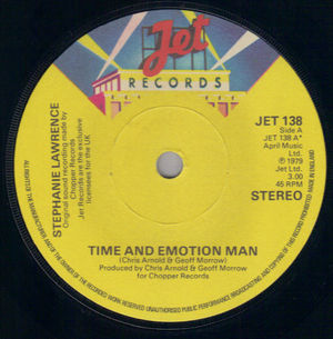 STEPHANIE LAWRENCE, TIME AND EMOTION MAN / THIS GUY'S A LASER