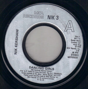 NIK KERSHAW , DANCING GIRLS / SHE CRIES