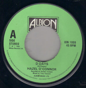 HAZEL OCONNOR , D-DAYS / TIME IS FREE