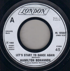 HAMILTON BOHANNON, LETS START TO DANCE AGAIN / LETS START THE DANCE