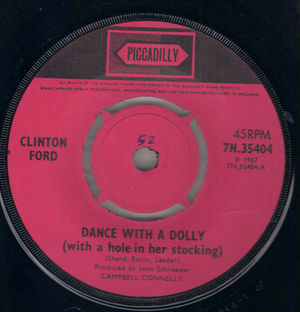 CLINTON FORD , DANCE WITH A DOLLY / STREETS OF LAREDO