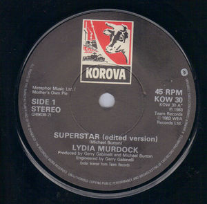 LYDIA MURDOCK, SUPERSTAR (EDITED VERSION) / INSTRUMENTAL 