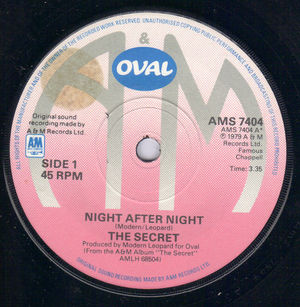 SECRET   , NIGHT AFTER NIGHT / WHAT IS WRONG 