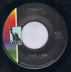VIKKI CARR, ETERNITY / I WILL WAIT FOR LOVE