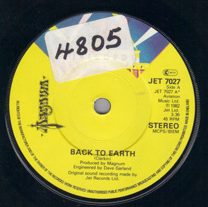 MAGNUM, BACK TO EARTH / HOLD BACK YOUR LOVE 
