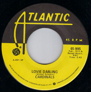 CARDINALS, LOVIE DARLING / YOU ARE MY ONLY LOVE 