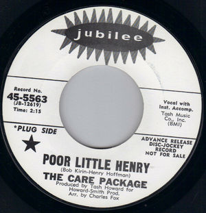 CARE PACKAGE , POOR LITTLE HENRY / THEY CALL ME THE CLOWN -PROMO PRESSING