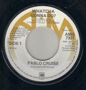 PABLO CRUISE , ATLANTA JUNE / WHATCHA GONNA DO 