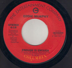EDDIE MURPHY, BOOGIE IN YOUR BUTT / ENOUGH IS ENOUGH