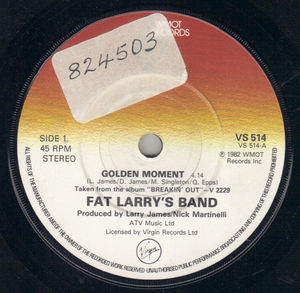 FAT LARRY'S BAND, GOLDEN MOMENT / VIDEO