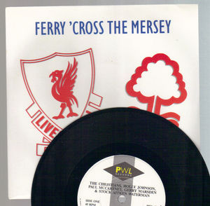 CHRISTIANS,PAUL MCCARTNEY, HOLLY JOHNSON, GERRY MARSDEN, FERRY CROSS THE MERSEY / ABIDE WITH ME (looks uplayed) 
