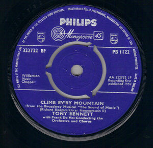 TONY BENNETT , CLIMB EV'RY MOUNTAIN / RAMONA 