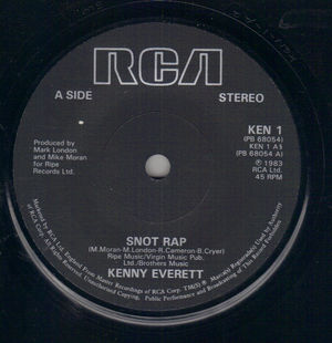 KENNY EVERETT, SNOT RAP / PART 2