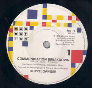DOPPLEGANGER, COMMUNICATION BREAKDOWN / COME COME COME (DUB MIX)
