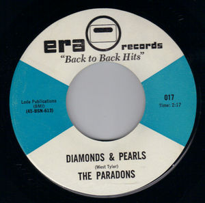 PARADONS / BLUE JAYS , DIAMONDS & PEARLS / LOVERS ISLAND 