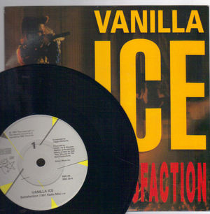 VANILLA ICE , SATISFACTION / HIP HOP MIX (looks unplayed)
