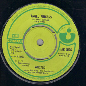 WIZZARD, ANGEL FINGERS / YOU GOT THE JUMP ON ME (looks unplayed)
