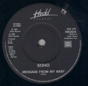 SOHO, MESSAGE FROM MY BABY / BE MY LOVE 