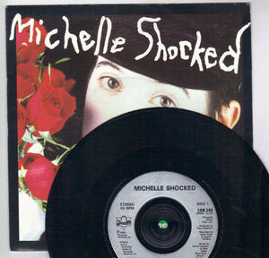 MICHELLE SHOCKED, ON THE GREENER SIDE / RUSSIAN ROULETTE (looks unplayed)