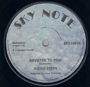 SISTER STERN, DEVOTED TO YOU / DEVOTED VERSION (looks unplayed)
