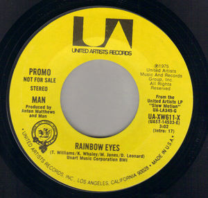MAN , RAINBOW EYES / MONO VERSION - promo 