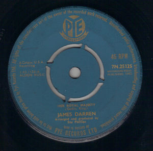 JAMES DARREN, HER ROYAL MAJESTY / IF I COULD ONLY TELL YOU 