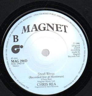 CHRIS REA, STEEL RIVER  / ITS ALL GONE 