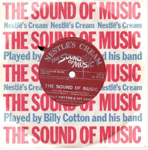 BILLY COTTON, THE SOUND OF MUSIC / MY FAVOURITE THINGS (looks unplayed) 