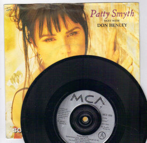 PATTY SMITH & DON HENLEY, SOMETIMES LOVE JUST AIN'T ENOUGH / OUT THERE 