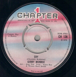 GERRY MONROE, CRY / ANNIE LAURIE