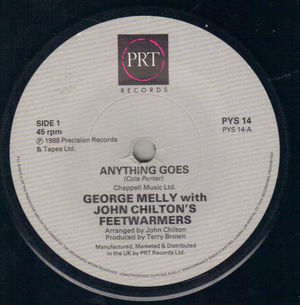 GEORGE MELLY , ANYTHING GOES / SEPTEMBER SONG 