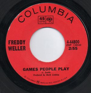 FREDDY WELLER, GAMES PEOPLE PLAY / HOME