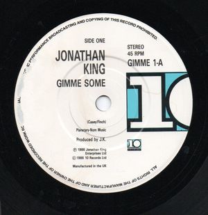 JONATHAN KING, GIMME SOME / CRYING AGAIN 