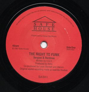 SERGION & HERBTREE, THE RIGHT TO FUNK (RADIO MIX)  / CLUB MIX