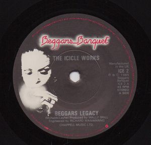 ICICLE WORKS, BEGGARS LEGACY / GOIN BACK - looks unplayed