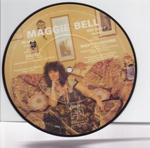 MAGGIE BELL , HAZELL / NIGHT FLIGHTING - picture disc
