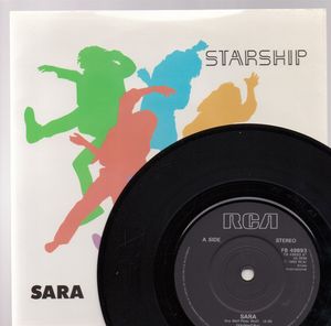STARSHIP , SARA / HEARTS OF THE WORLD - looks unplayed