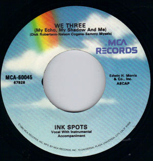 INK SPOTS, WE THREE / MAYBE