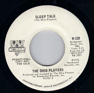 OHIO PLAYERS , SLEEP TALK / FOOD STAMPS Y'ALL - PROMO PRESSING