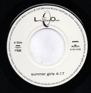LYTE FUNKIE ONES , SUMMER GIRLS / CAN'T HAVE YOU 