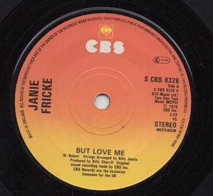 JANIE FRICKE, BUT LOVE ME / ONE PIECE AT A TIME /  - looks unplayed
